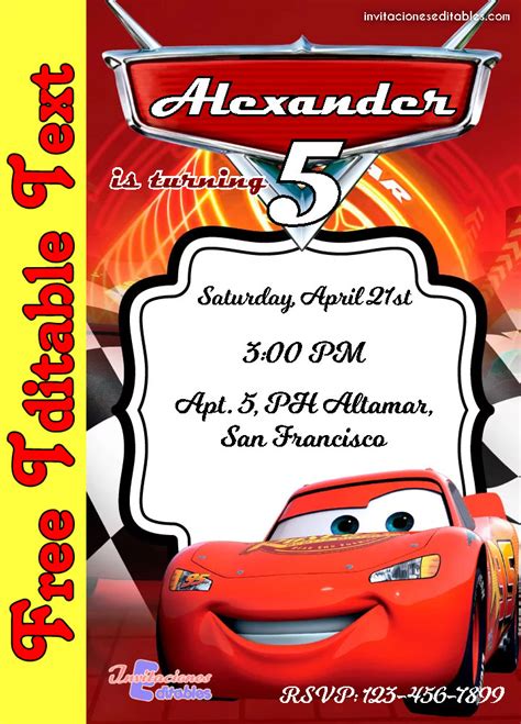 cars invitation maker|Online Invitation Maker (Free) .